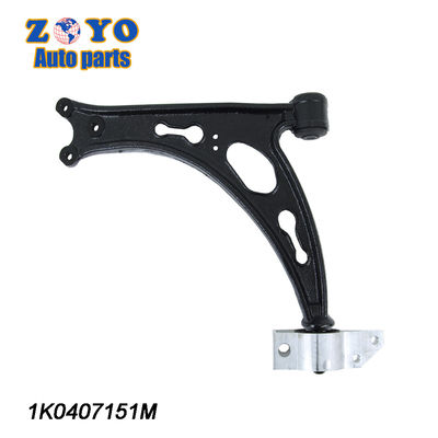 Volkswagen Golf Seat ALTEA Voorste onderste bedieningskant Zwarte E-coating OE NO. 1K0407152M