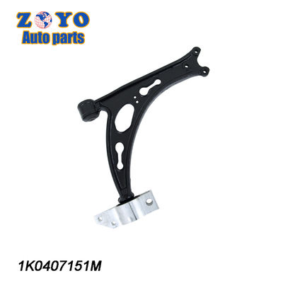 Volkswagen Golf Seat ALTEA Voorste onderste bedieningskant Zwarte E-coating OE NO. 1K0407152M