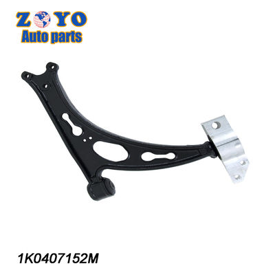 Volkswagen Golf Seat ALTEA Voorste onderste bedieningskant Zwarte E-coating OE NO. 1K0407152M