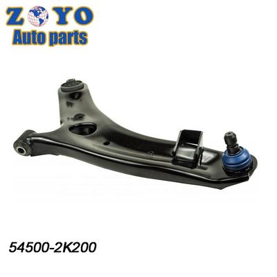 Kia Soul 2010- voorste staal linker bedieningsarm met ophangingssysteem en E-coating zwart