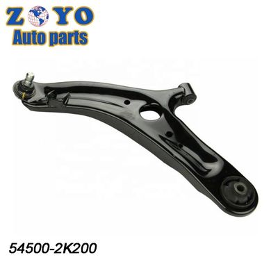 Kia Soul 2010- voorste staal linker bedieningsarm met ophangingssysteem en E-coating zwart