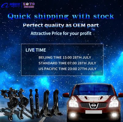 54501-JG000 54500-JG000 Besturingsarmen voor Nissan QASHQAI J10 2006- Vooronderstel ophanging